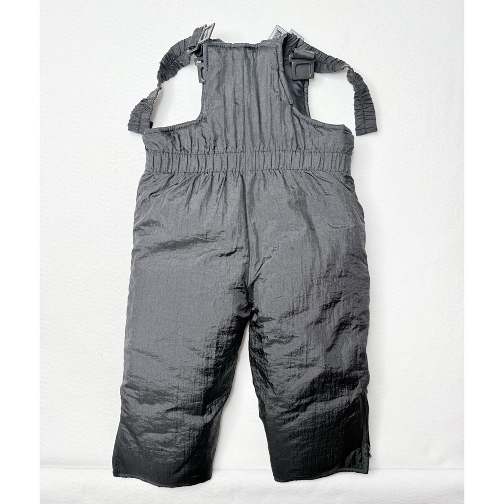 SESAME STREET Bibbed Overalls Snow Ski Pants Black Size 2T Kidcore Toddler Child - Picture 5 of 8